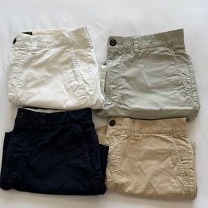 4 pair Men’s J Crew 5” Portsider Short Size 31